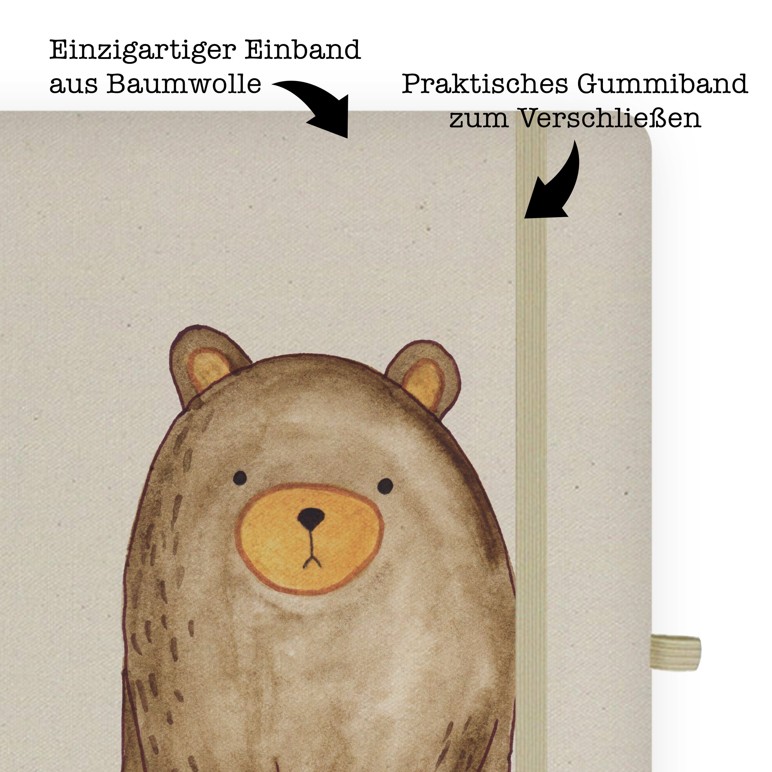 Mr. & Mrs. Geschenk, Mr. Panda Adressbuch, Panda Notizbuch Tagebu - & Bär - Schreibbuch, sitzend Transparent Mrs
