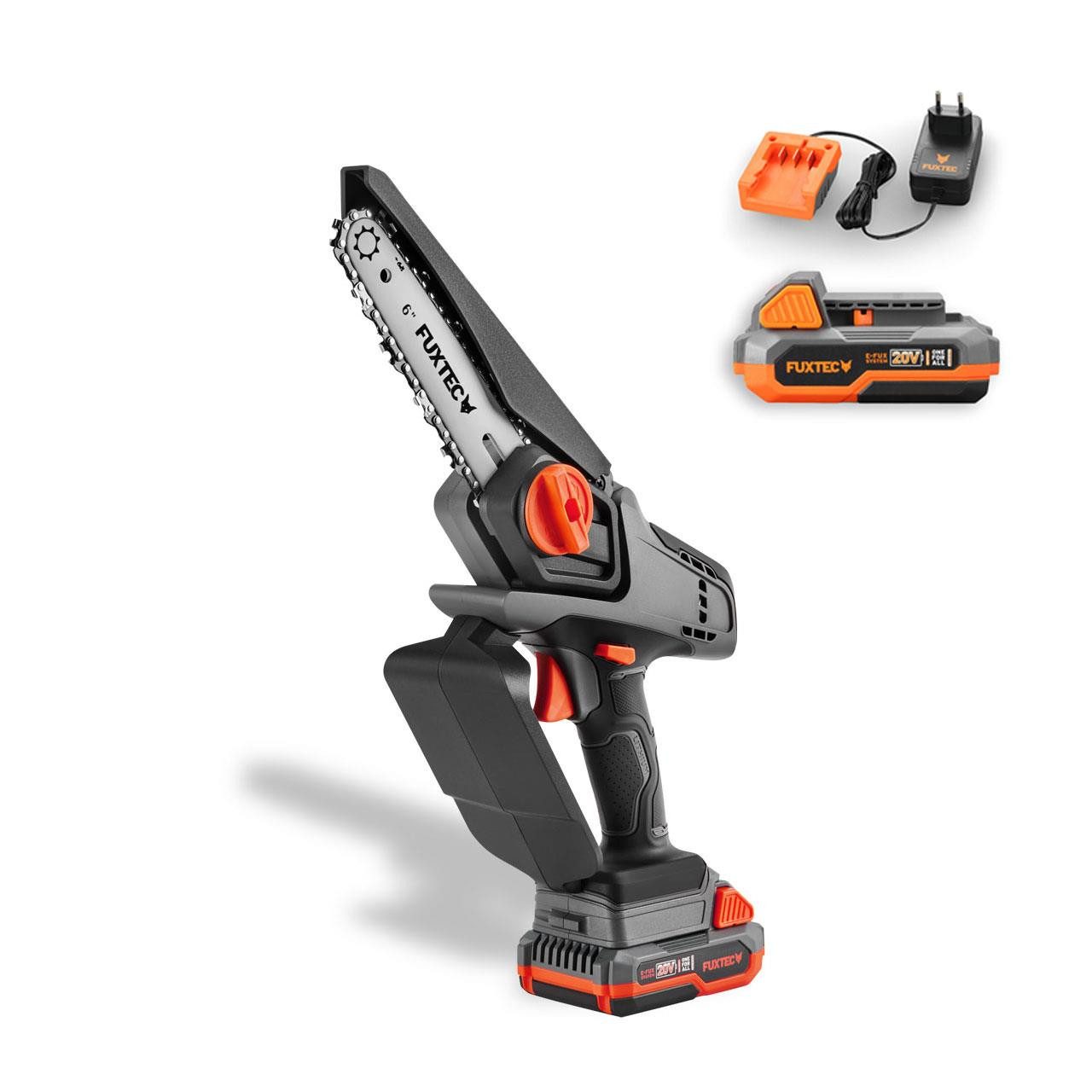 FUXTEC AkkuHeckenschere FXE1HAS20SET, 2AhAkku, 10cm Schnittlänge, 15