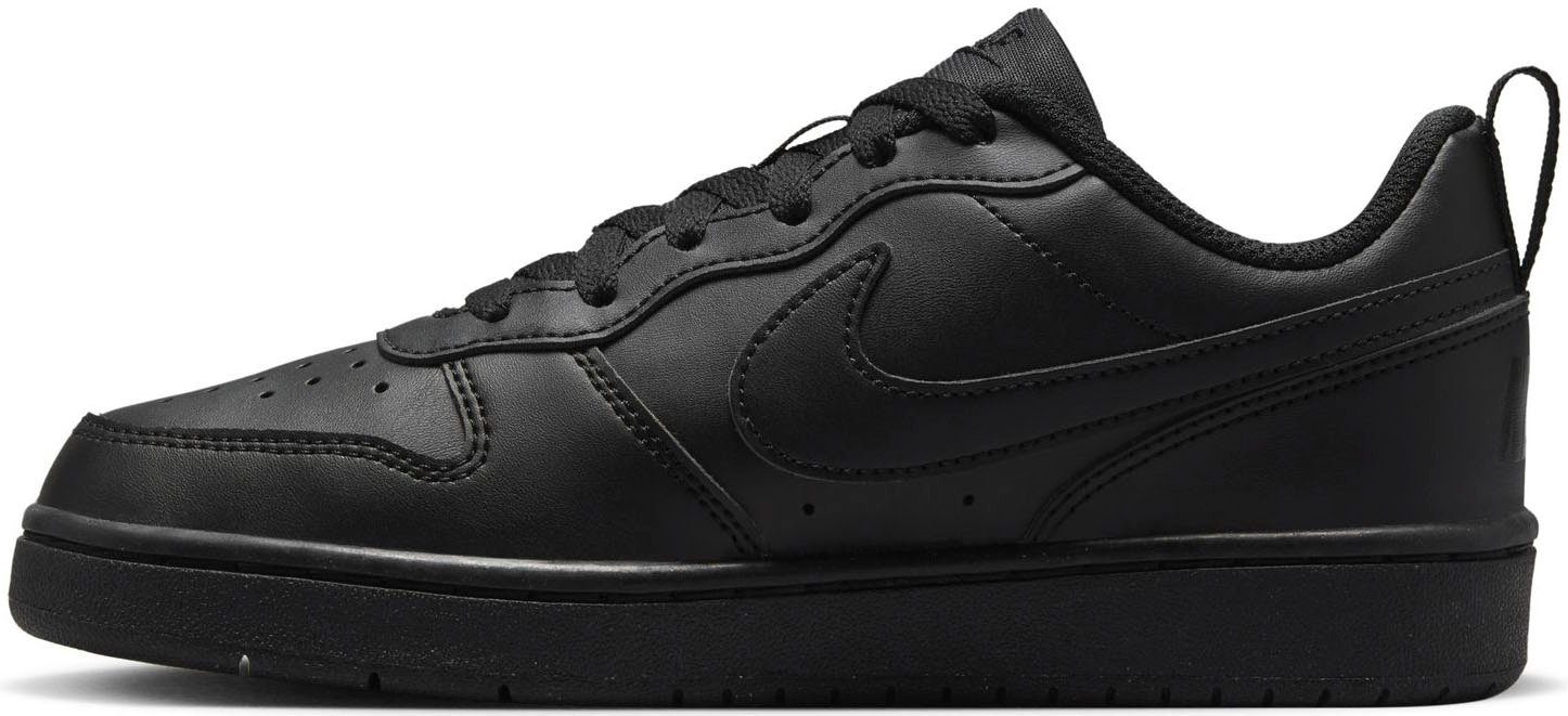 Sneaker (GS) Sportswear RECRAFT COURT Nike BOROUGH black/black LOW