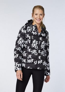 JETTE SPORT Steppjacke im Stepp-Look mit Kapuze