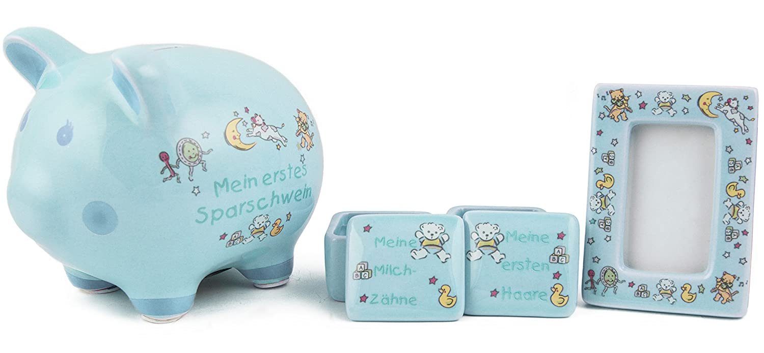 BRUBAKER Spardose Baby Geschenkset 'Mein erstes günstig online kaufen