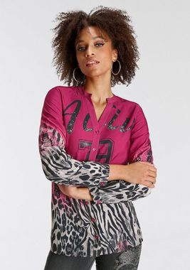 Bruno Banani Druckbluse plakativer Print