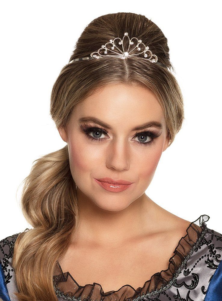 Boland Kostüm Royal Queen Diadem, Diadem aus Metall für Königin und Prinzessin