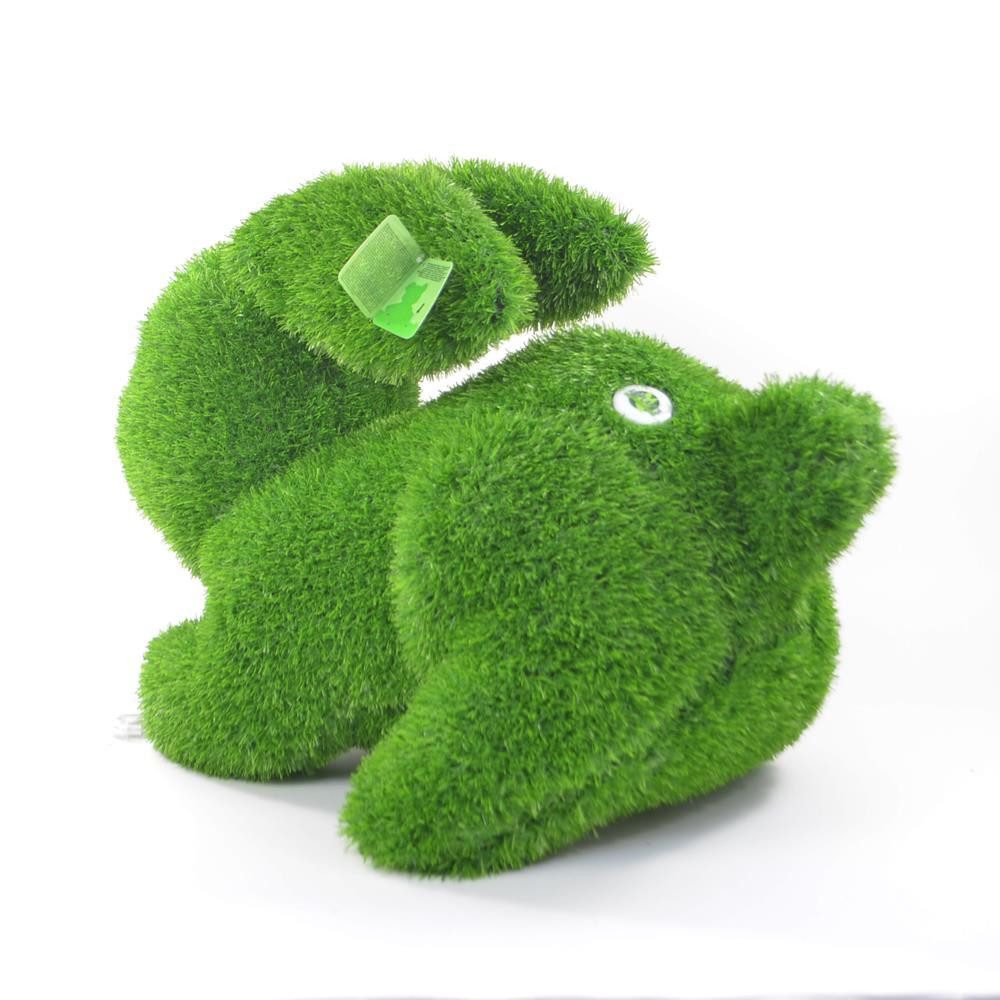 Gartenfigur AniPlants Grasfigur Hase – klein, wetterfeste Gartendeko, 65 cm