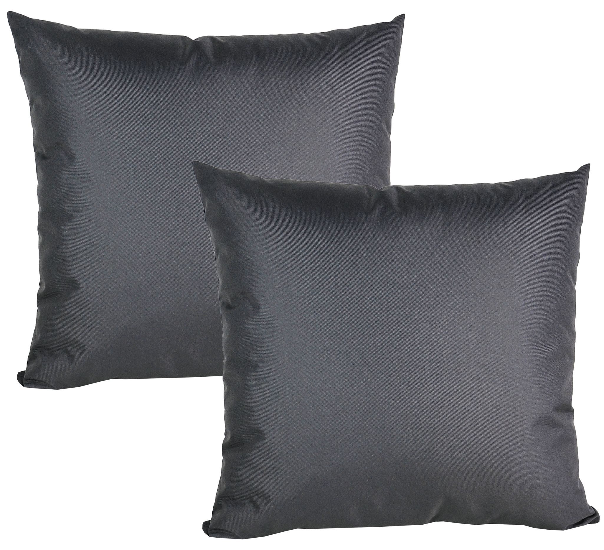 JACK Kissenbezüge 2er Set 60x60cm Hülle Outdoor Wasserabweisend, (2 Stück), 2x Kissenhülle, strapazierfähig, wasserabweisend, Innen & Außen