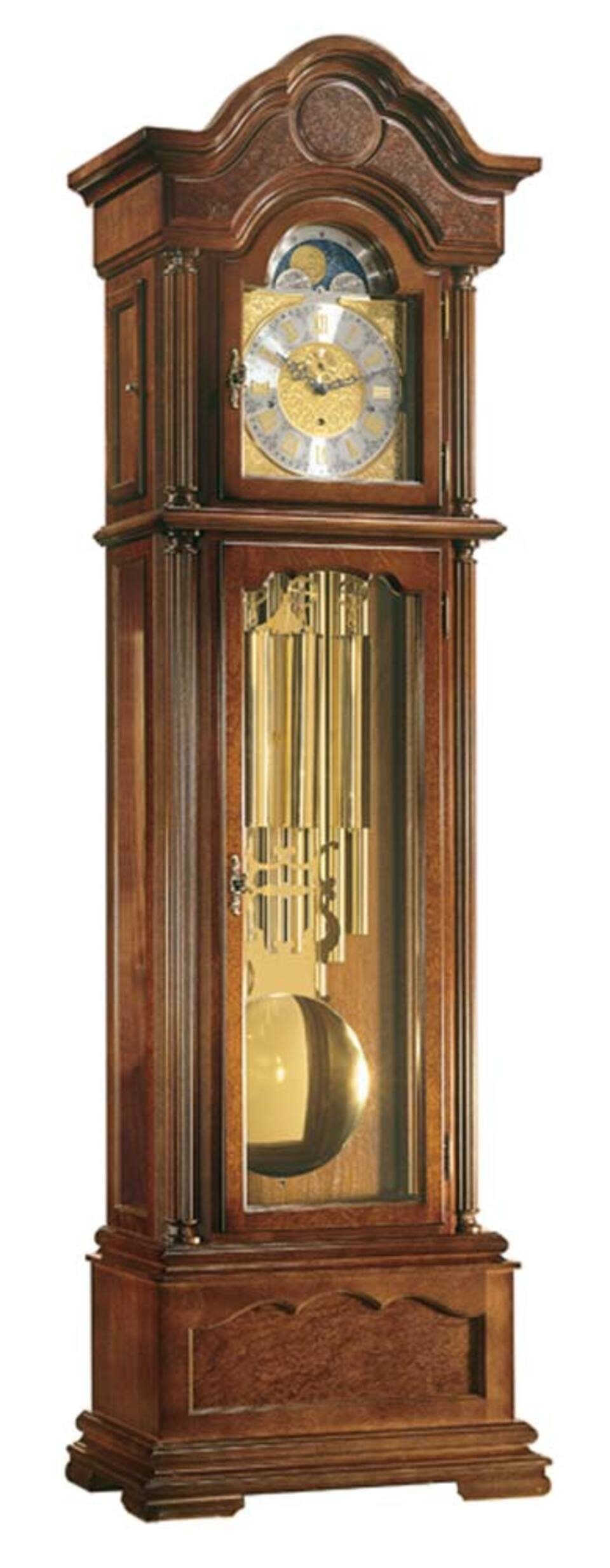 Hermle Standuhr Standuhr Nussbaum 3 Melodien - Hermle Modell: 01093-031171