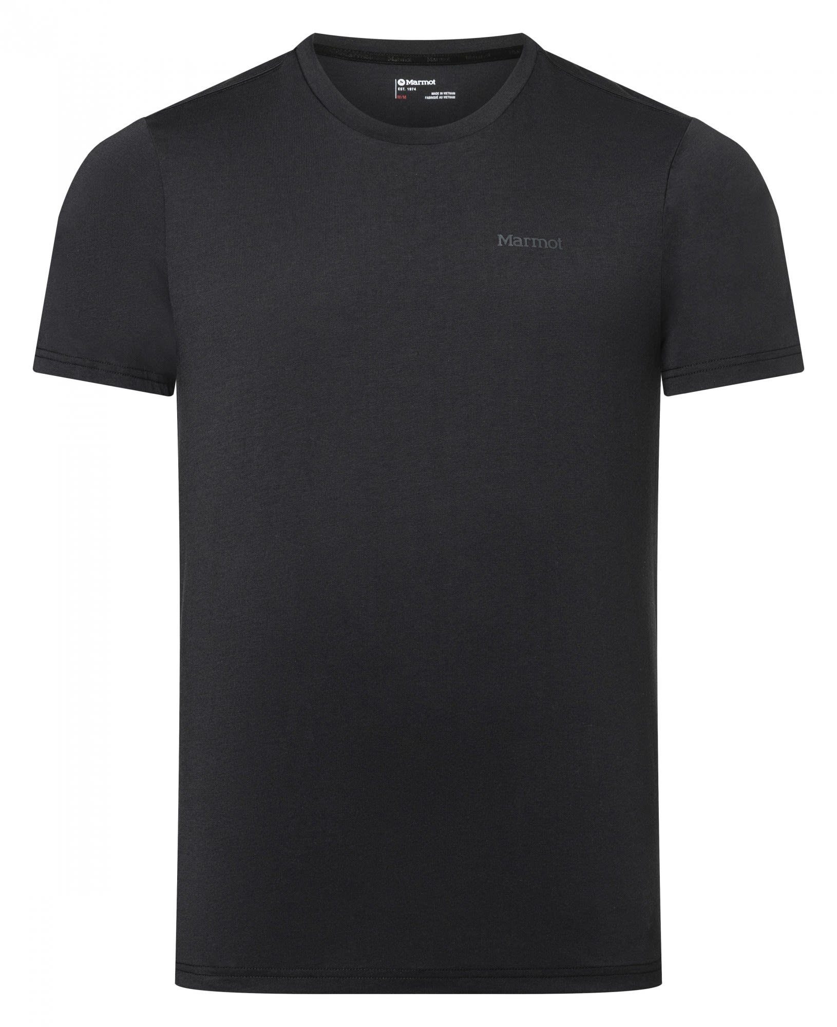 Marmot T-Shirt Marmot M Crossover Short-sleeve Herren Black
