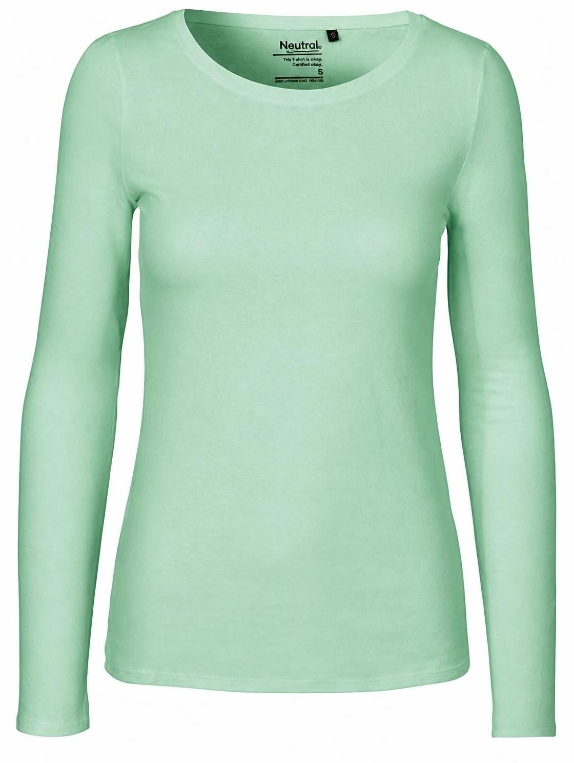 Neutral Langarmshirt Damen Long Sleeve T-Shirt / 100% Fairtrade-Baumwolle