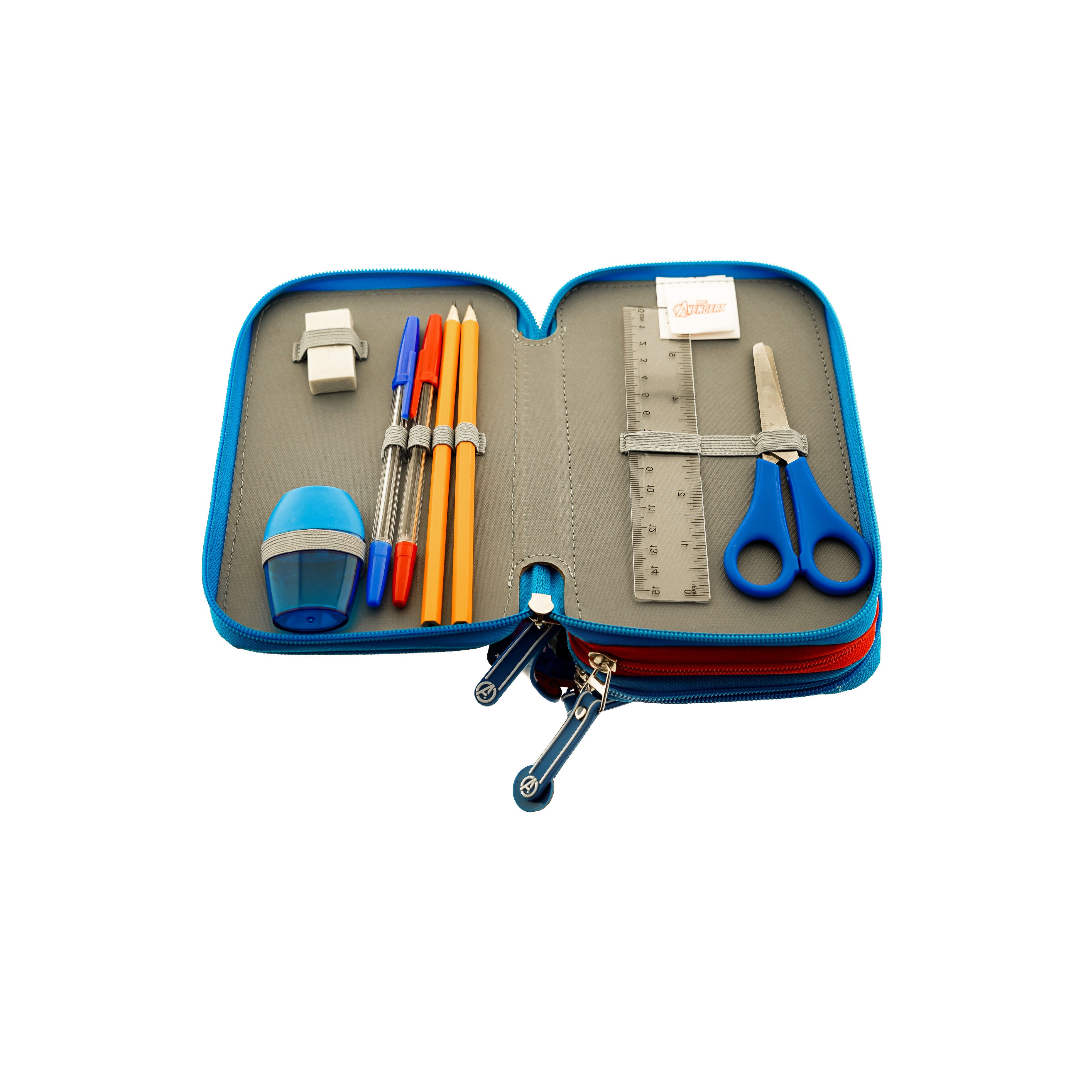 MARVEL Federmäppchen Marvel Federmappe Kinder-Etui Avengers Etui