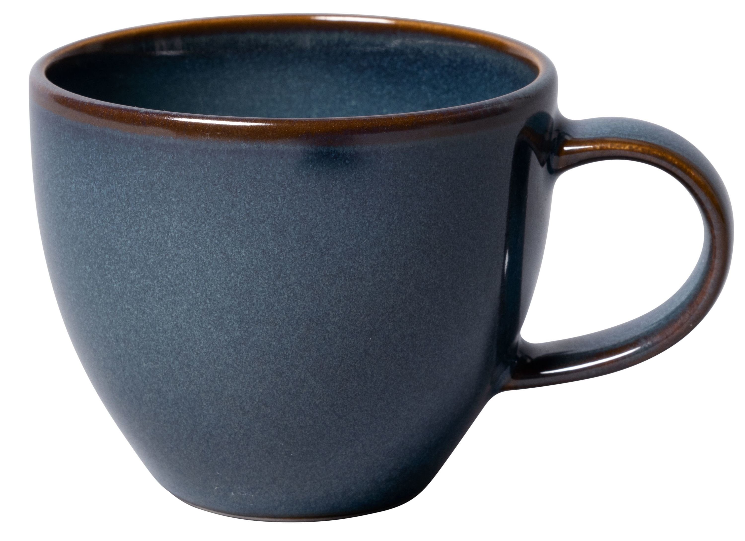 like. by Villeroy & Boch Espressotasse Crafted Denim Espressotasse 60 ml, Premium Porzellan