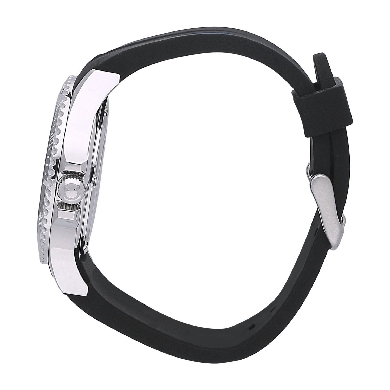 Sector Quarzuhr Sector Herren Armbanduhr Analog, (Analoguhr), Herren Armbanduhr eckig (ca. 45x38mm), Silikonarmband schwarz, Casual