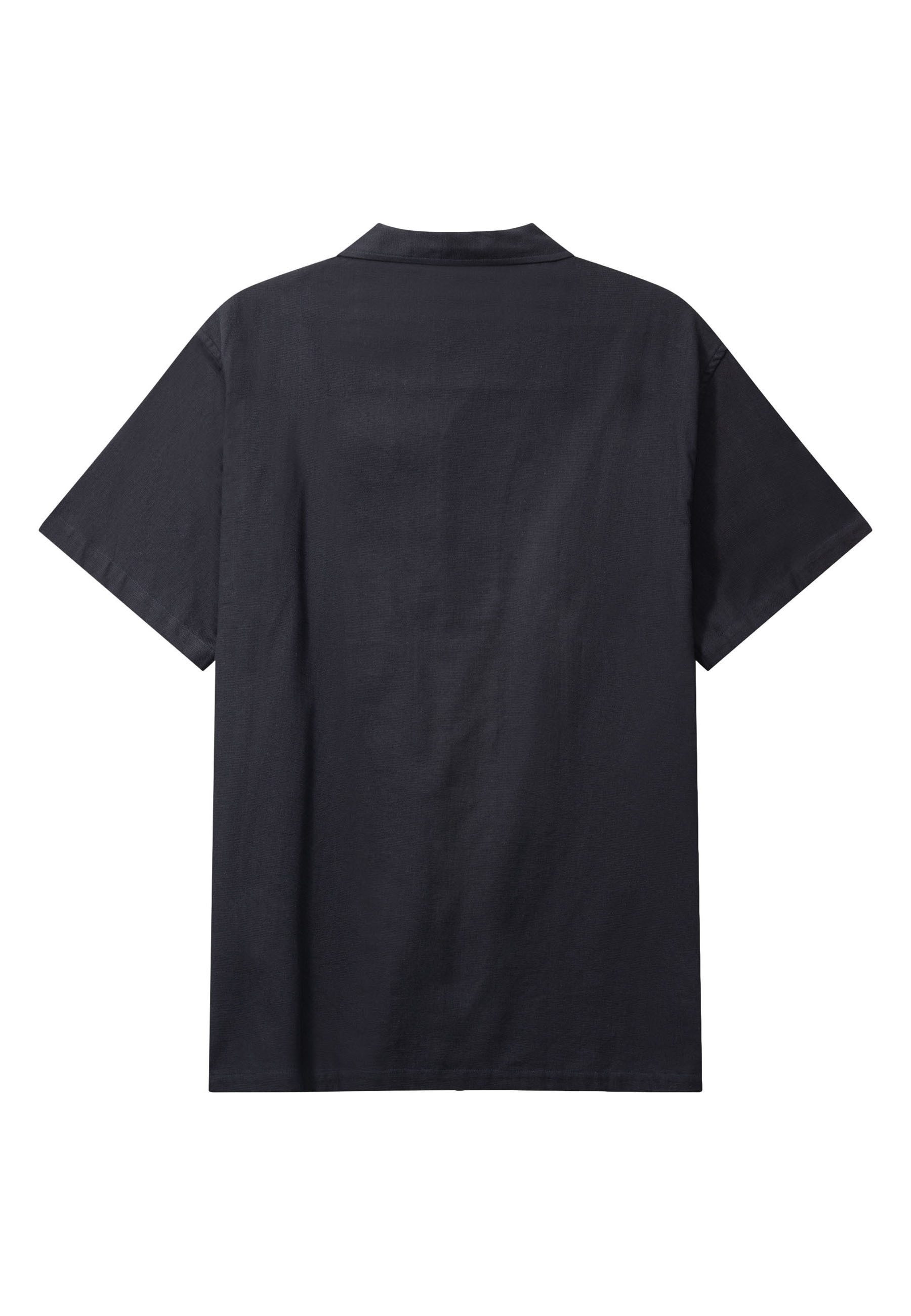 Clean Cut Copenhagen Langarmhemd Clean Cut Copenhagen Bowling Feliz S/S Shirt (1-tlg)