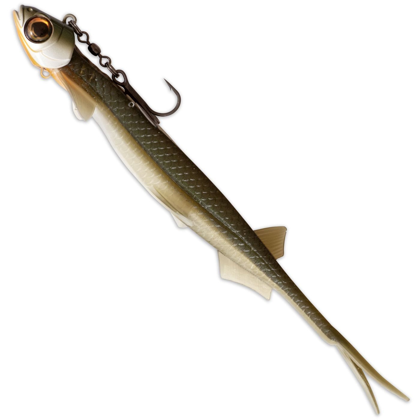 Quantum Kunstköder Quantum Pelagic Shad Set 60g 21cm - 1 Gummifisch fertig montiert