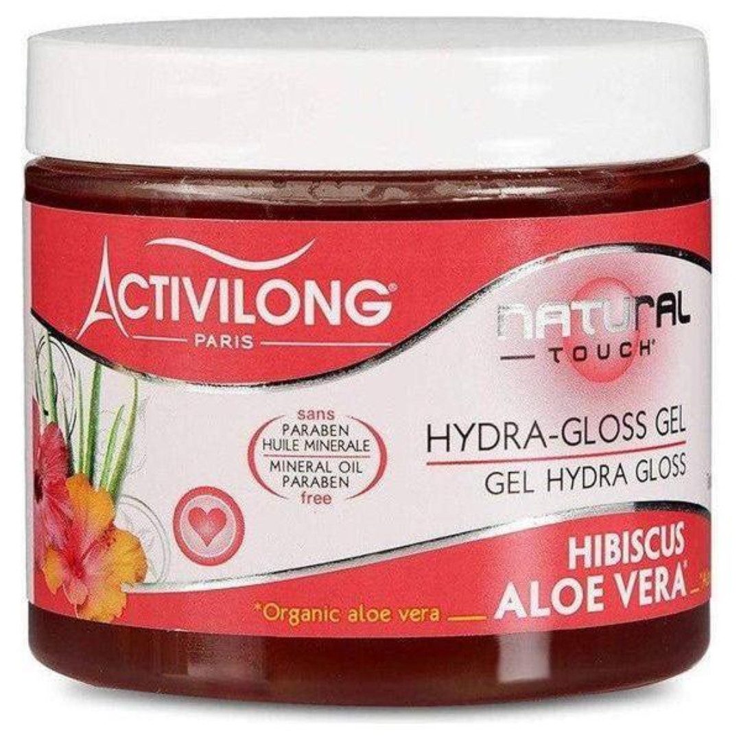 Activilong Haargel Activlong Natural Touch Hydra Gloss Gel Hibiscus Aloe Vera 200ml