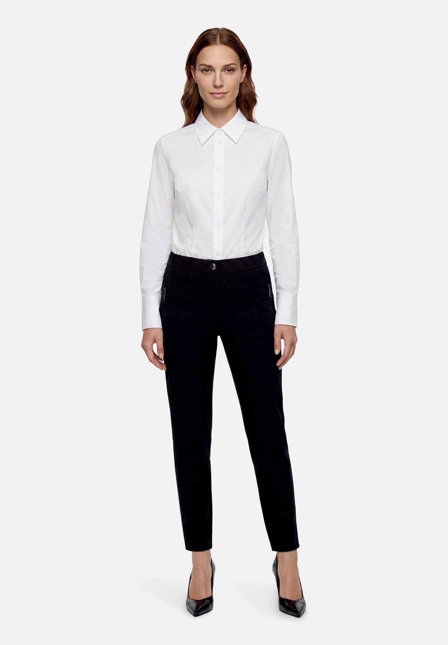 Betty Barclay Stretch-Hose Damen mit elastischem Bund Reißverschluss