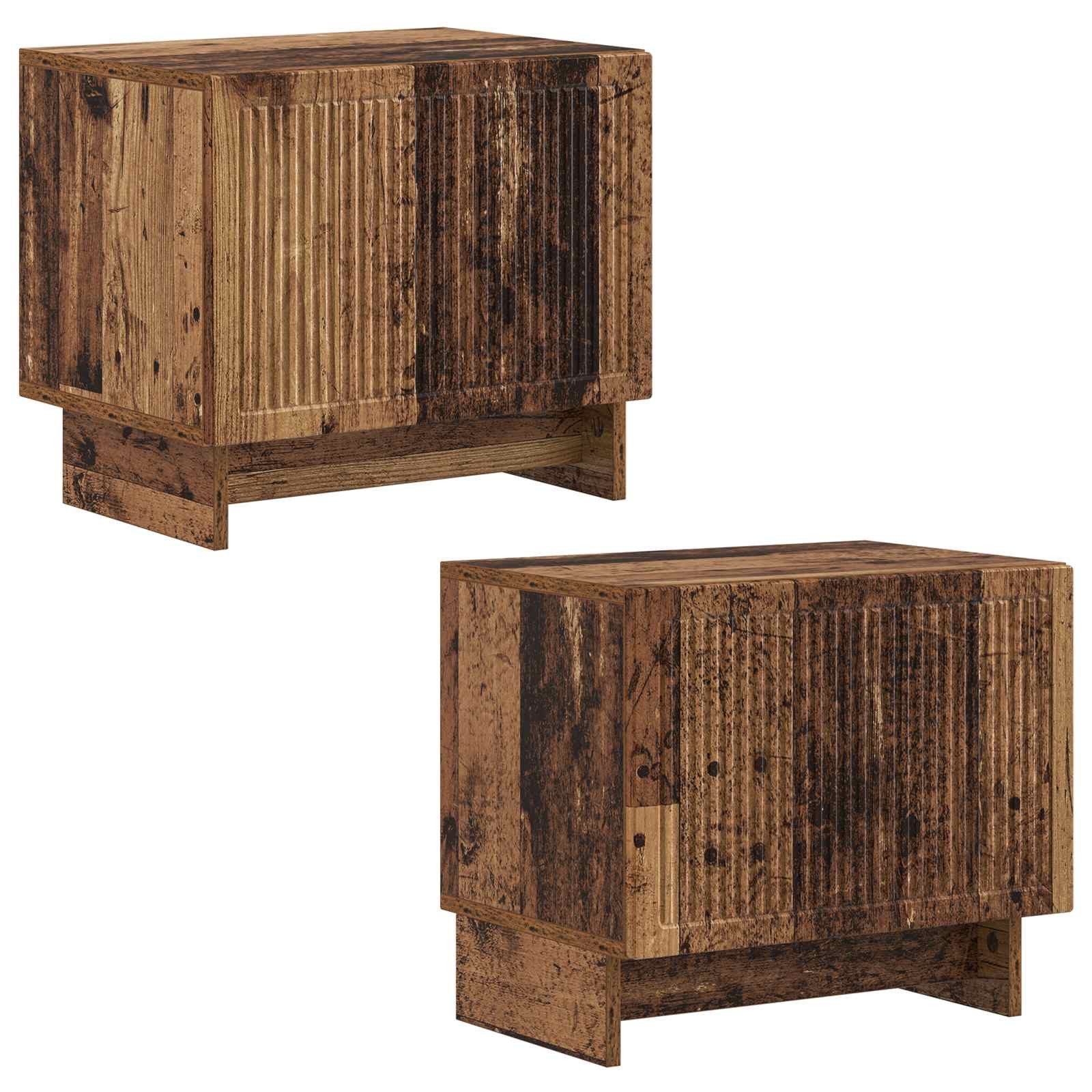 vidaXL TV-Schrank TV-Schrank Altholz Holzwerkstoff