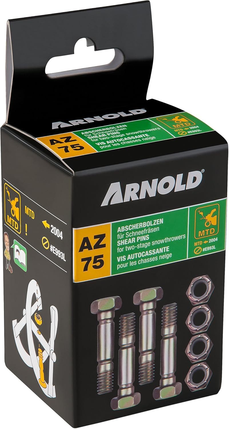 Arnold Abscherbolzen Abscherbolzenkit für 2-stufige Schneefräsen bis BJ 2004, (1-tlg)