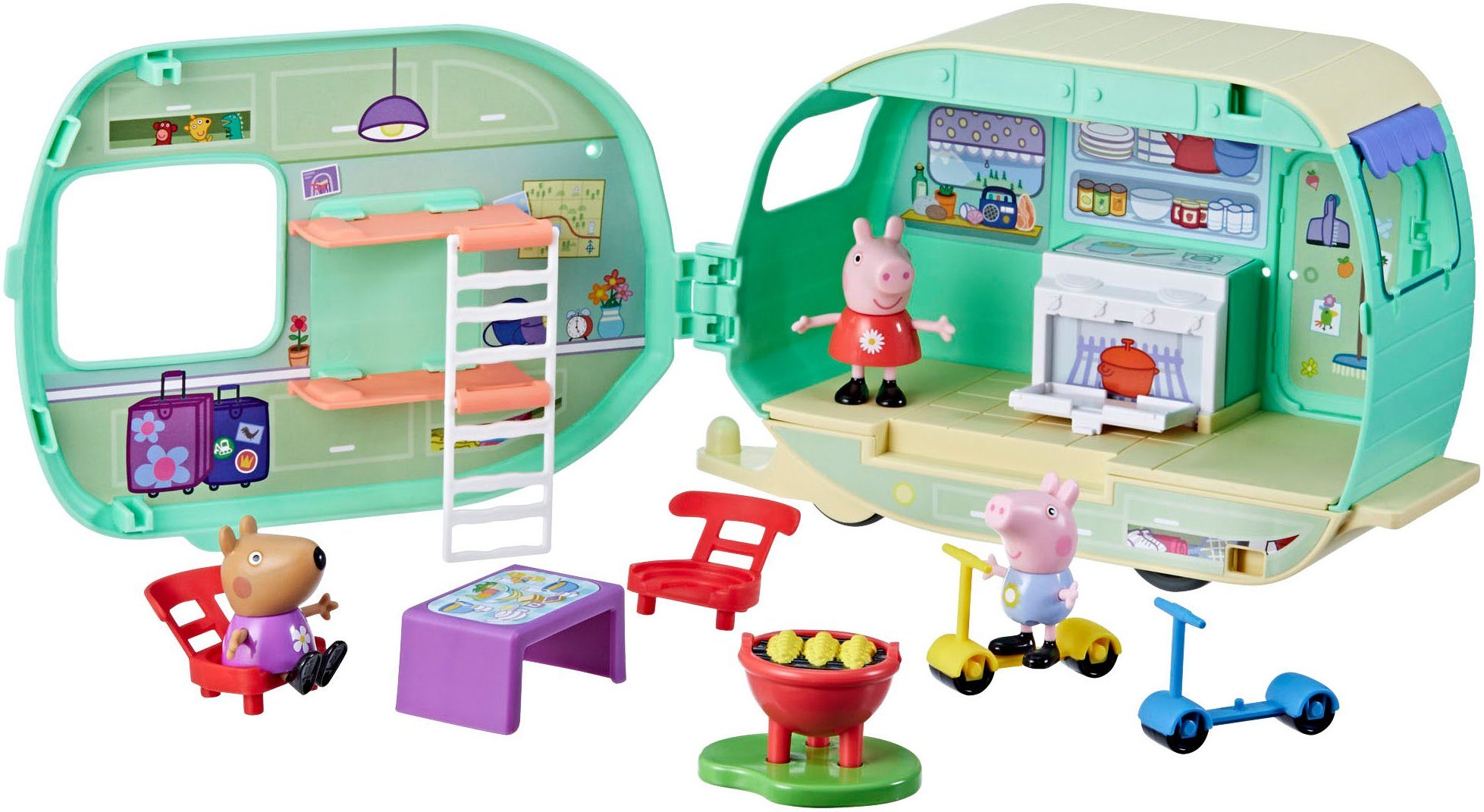 Spielwelt Peppa Pig, Peppas Wohnanhänger