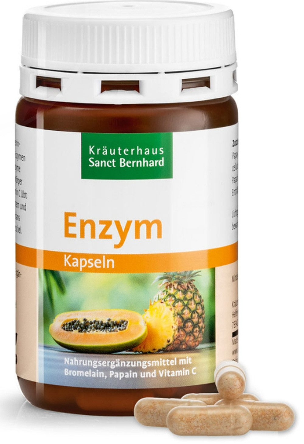 Sanct Bernhard Sanct Bernhard Enzym-Kapseln - 90 Kapseln Kapseln
