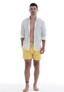 Just Like You Badeshorts Badeshorts für Herren mit Gemustert für schwimmen