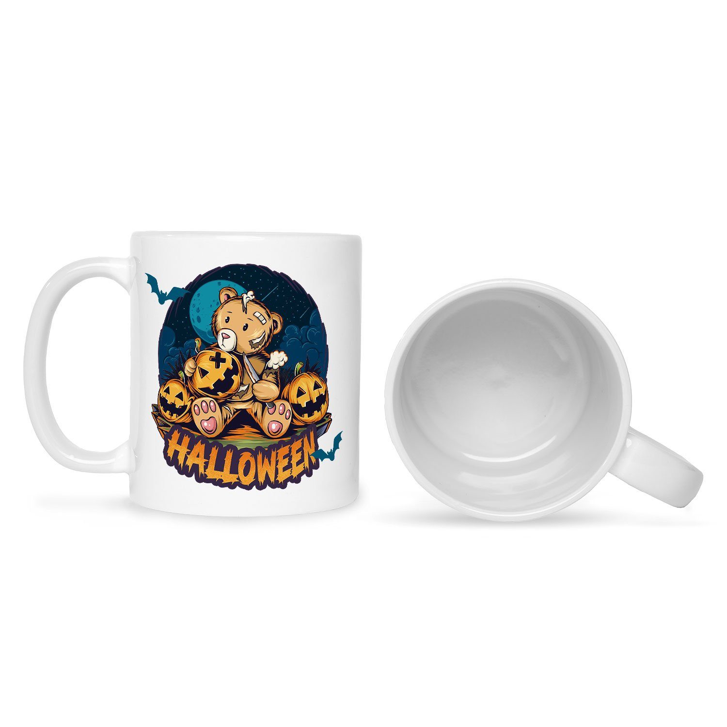 GRAVURZEILE Tasse mit Motiv - im Teddy Design - Geschenk für Sie & Ihn