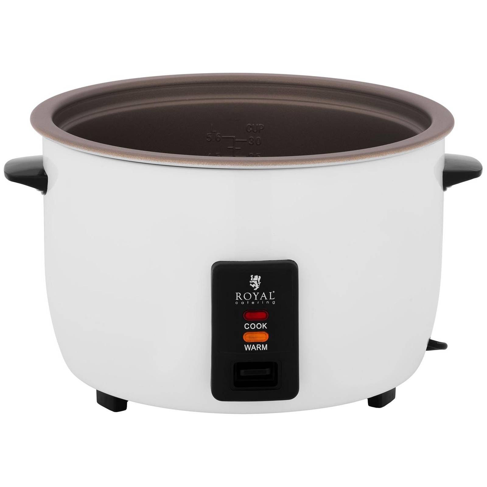 Royal Catering Reiskocher 13L Gastro Dampfkocher Reiskochtopf Gemüsegarer Warmhaltefunktion, 2000 W – Bild 4 von 5
