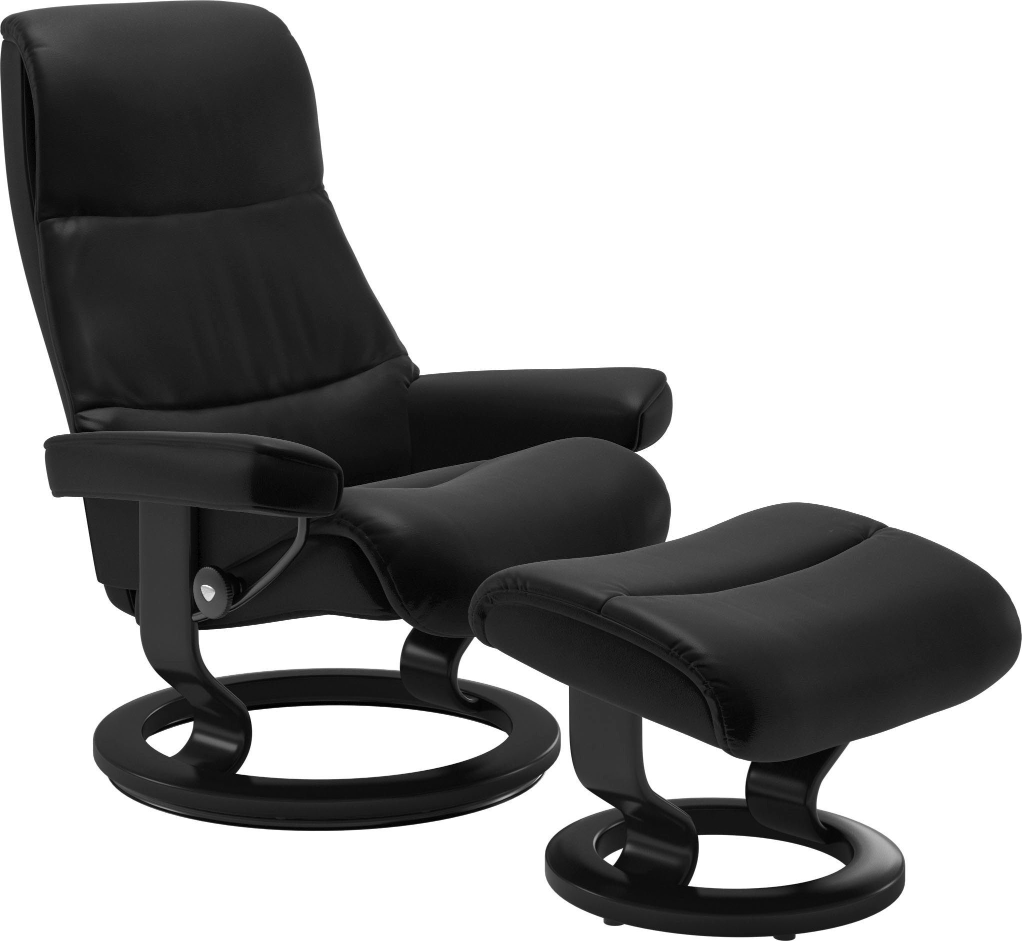 mit Stressless® View, S,Gestell Base, Schwarz Classic Relaxsessel Größe