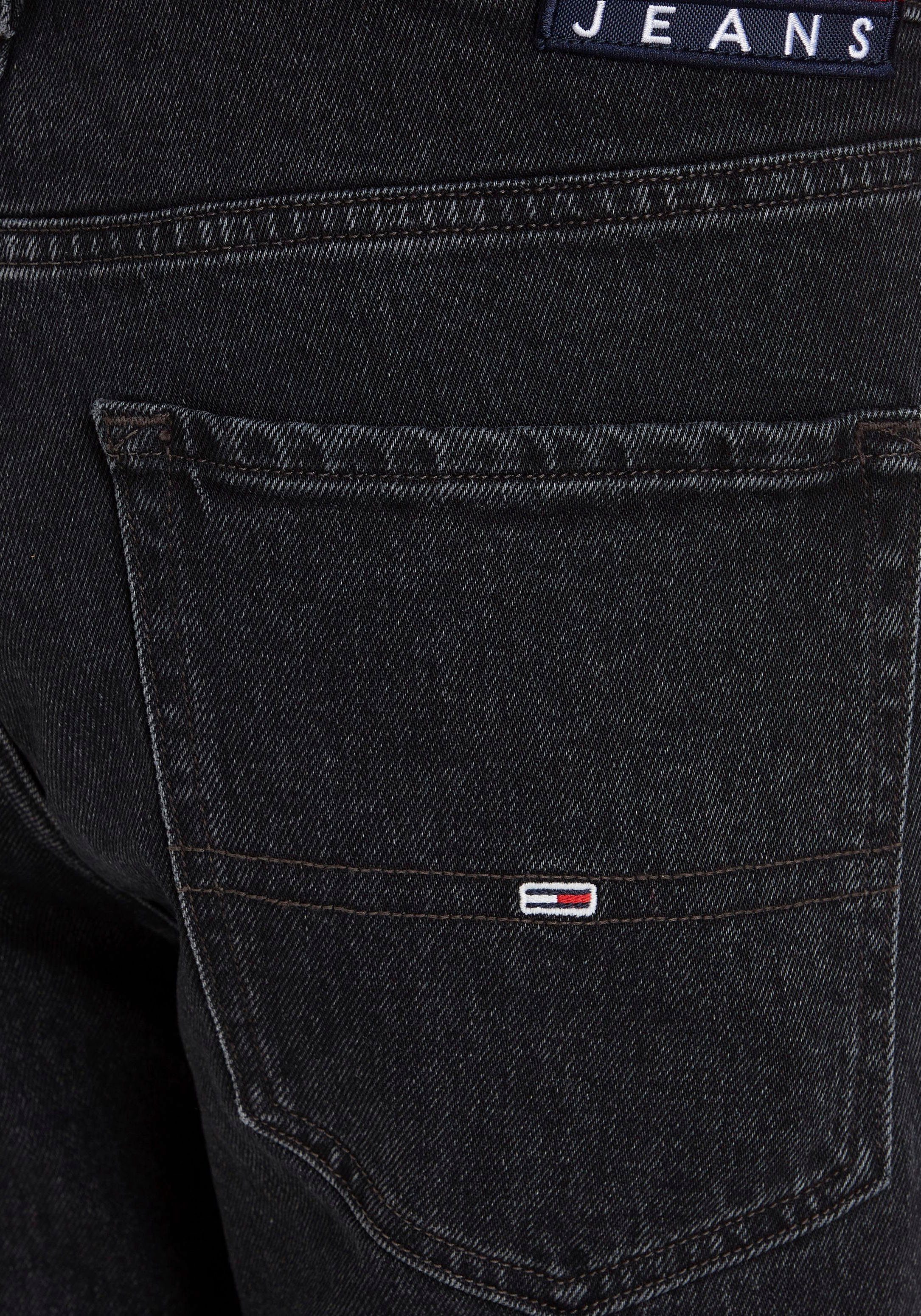 Tommy Jeans 5-Pocket-Jeans SLIM Denim Y SCANTON Black