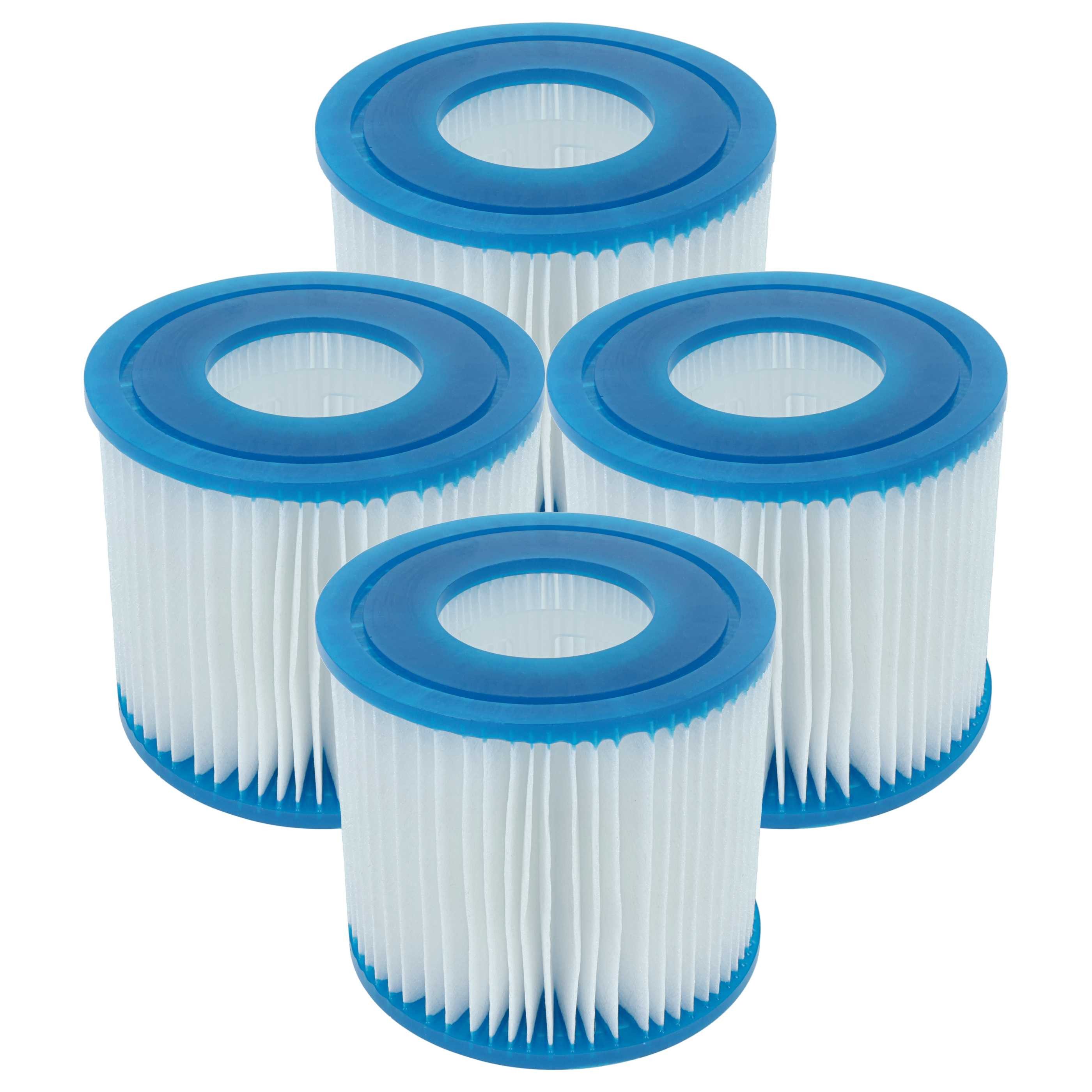 vhbw Spritzschutz-Ersatzfilter passend für Bestway Lay-Z-Spa Monaco, Miami, Paris, Palm Springs, für Pool, Whirlpool