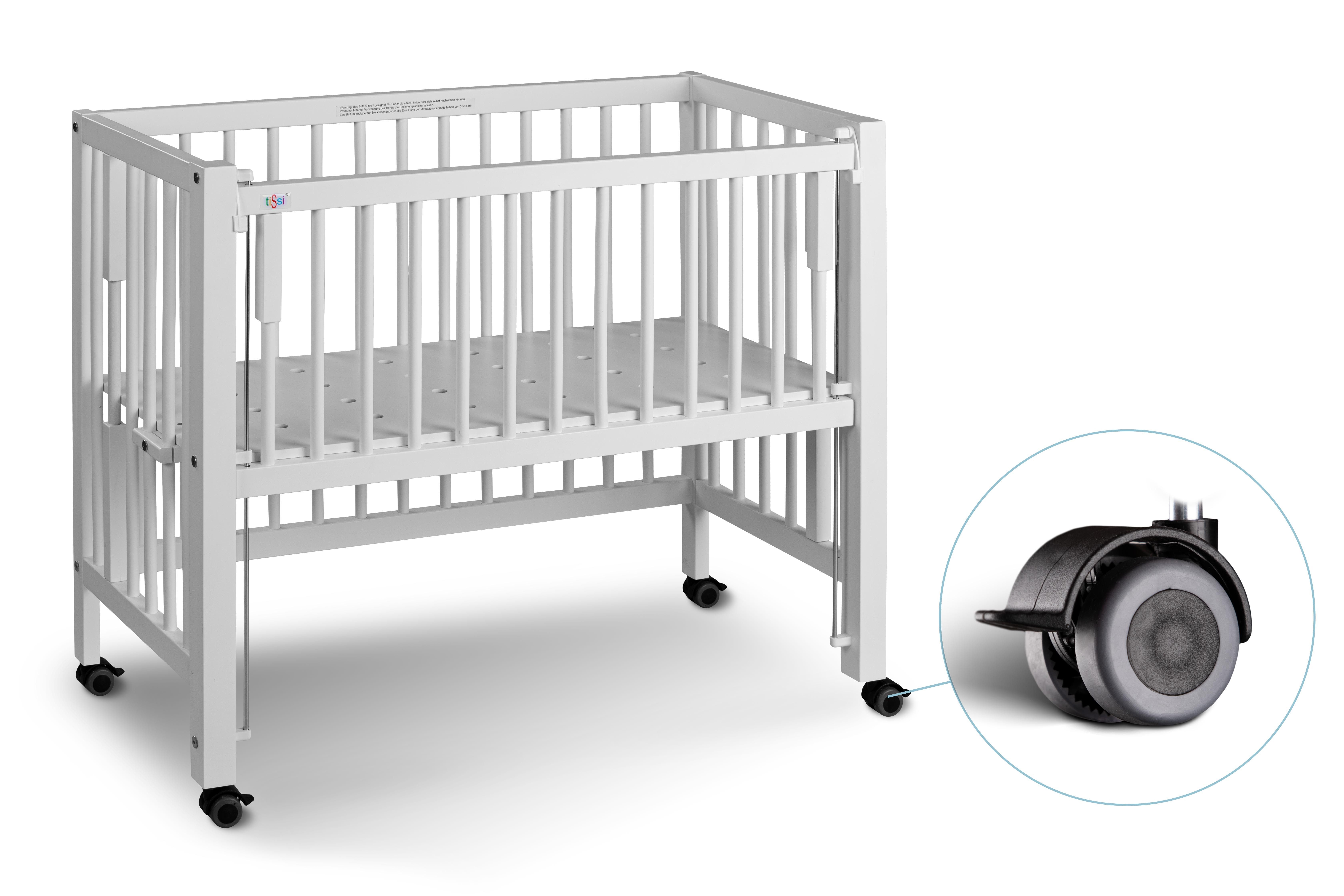 tiSsi® Beistellbett tiSsi® Anstell- / Beistellbett SOPHIE Buche 90x40 cm