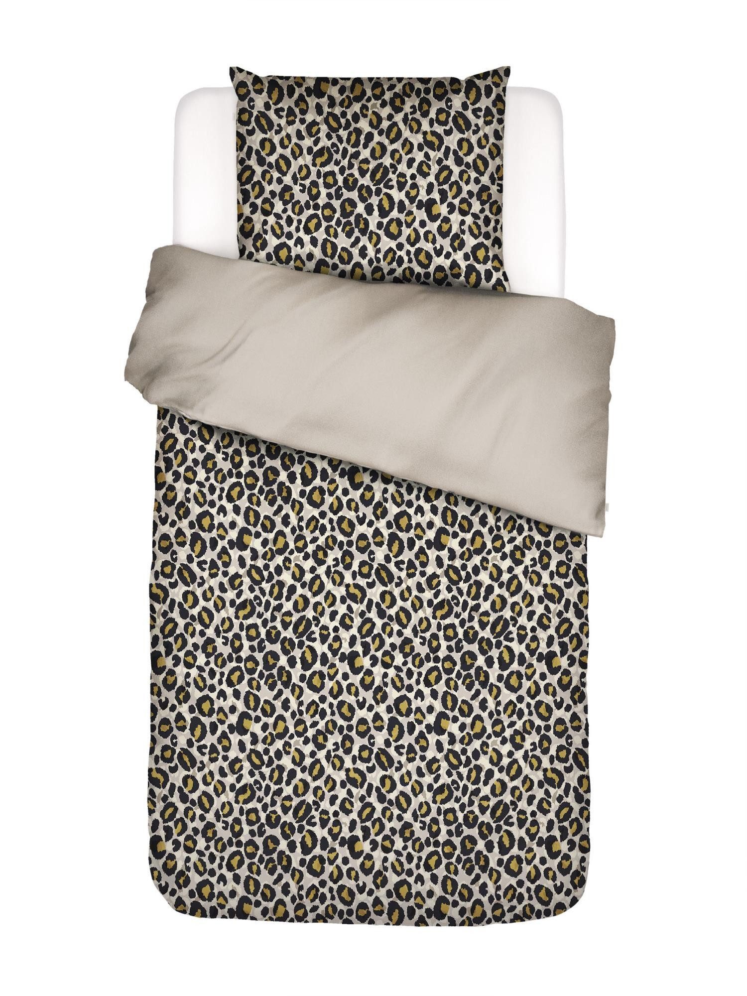Essenza Bettwäsche Fedelia, Satin, 2 teilig, mit Leopardenmuster