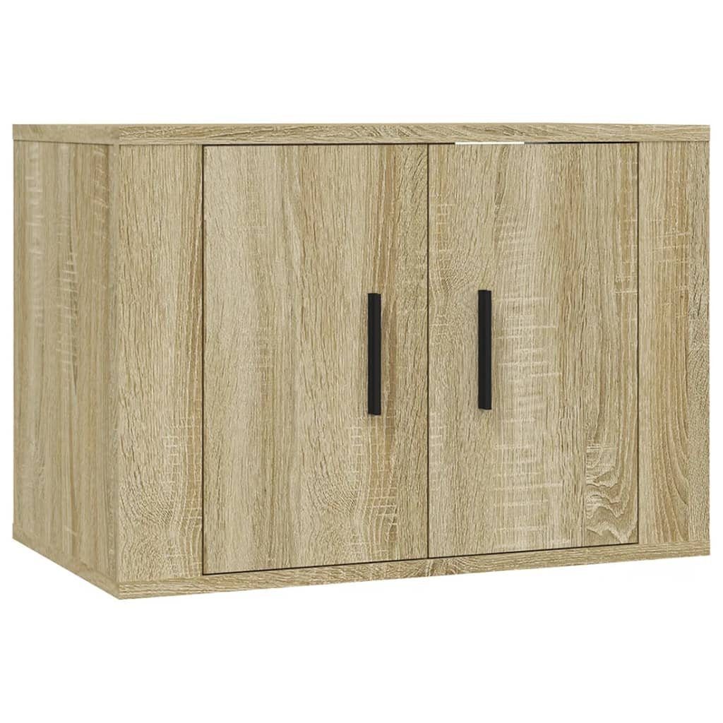 Holzwerkstoff vidaXL (5-St) TV-Schrank-Set Eiche TV-Schrank 5-tlg. Sonoma-Eiche Sonoma