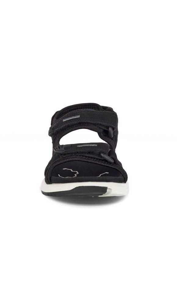 Ecco X-trinsic (Nubukleder) schwarz Kinder Sandale