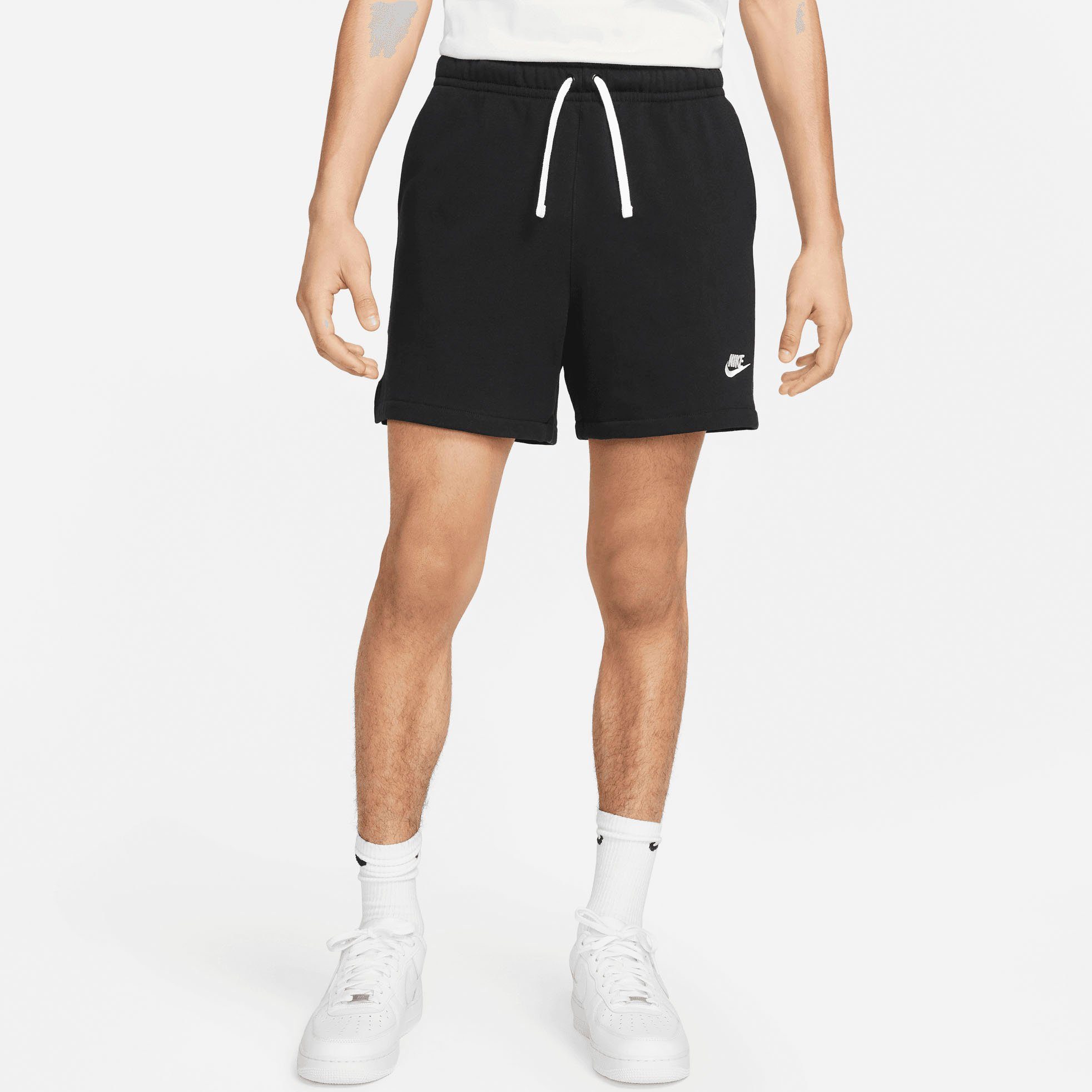 Nike Sportswear Shorts Club Fleece Men's French Terry Flow Shorts schwarz