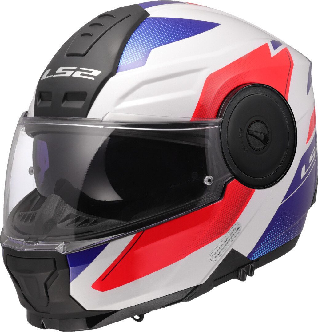 LS2 Motorradhelm FF902 Scope II Duria Klapphelm, Vorbereitet Für Kommunikationssystem,notfallsystem-polsterung (eq