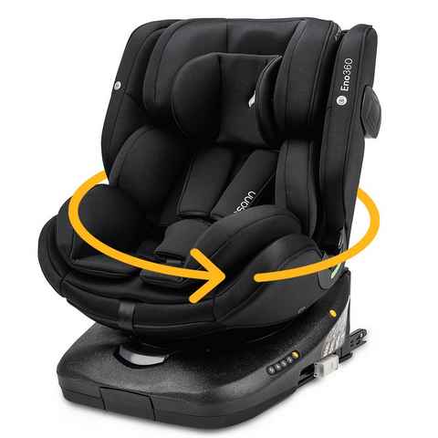 Osann Autokindersitz Eno360 i-Size, ab: Geburt, bis: 12 Jahre, drehbarer Reboarder mit Isofix und Top-Tether - 40-150 cm