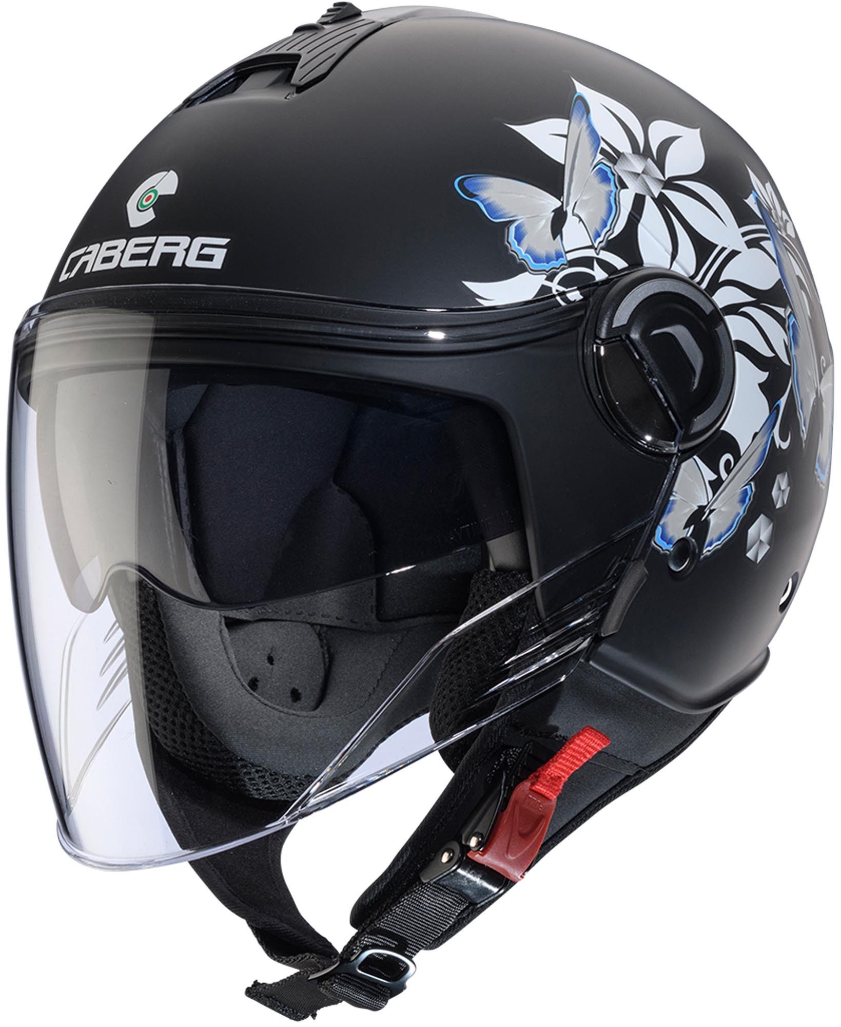 Caberg Motorradhelm Riviera V4 X Mia Jethelm, vorbereitet für Kommunikationssystem
