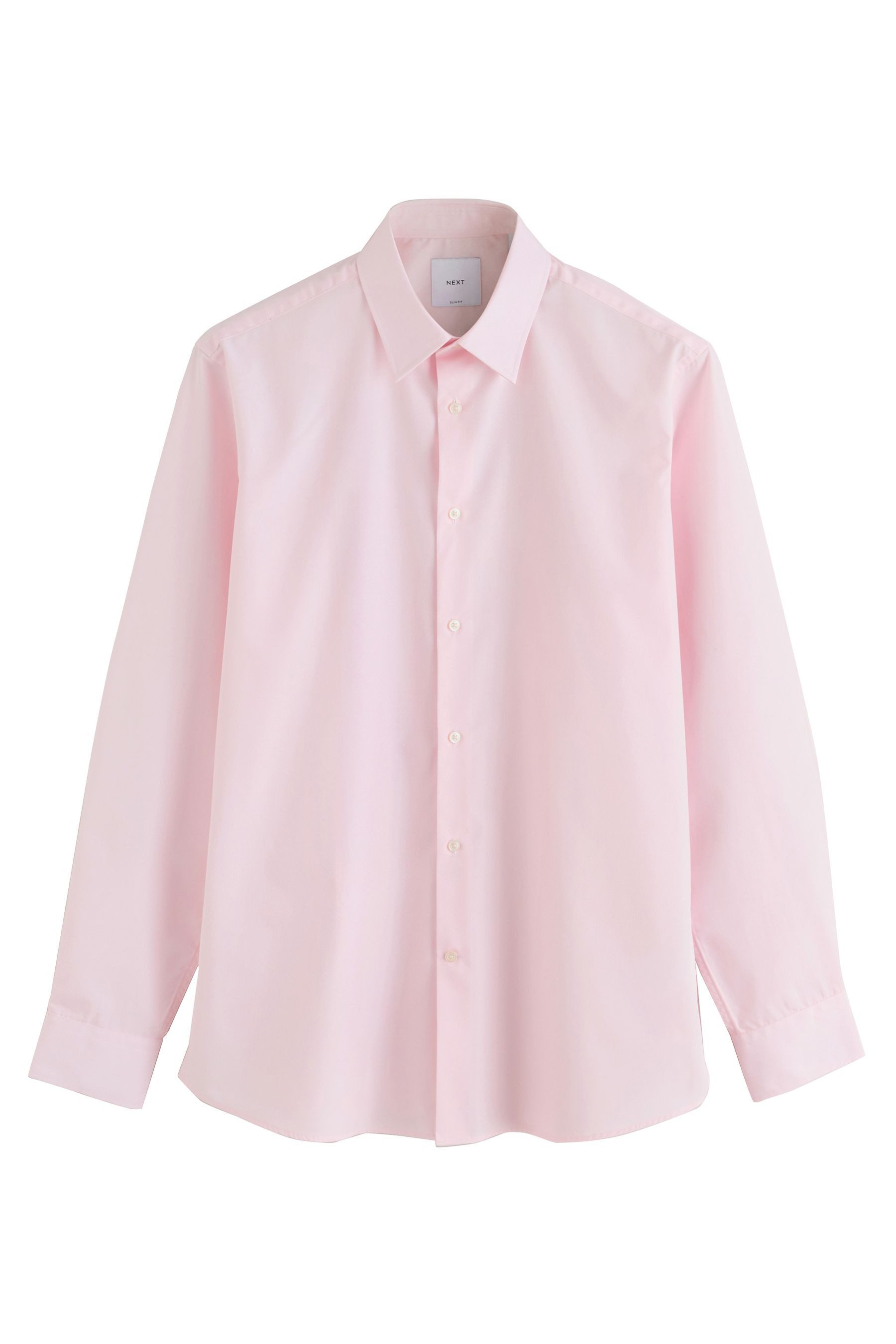 Next Langarmhemd Pflegeleichtes, smartes Slim Fit Hemd (1-tlg)