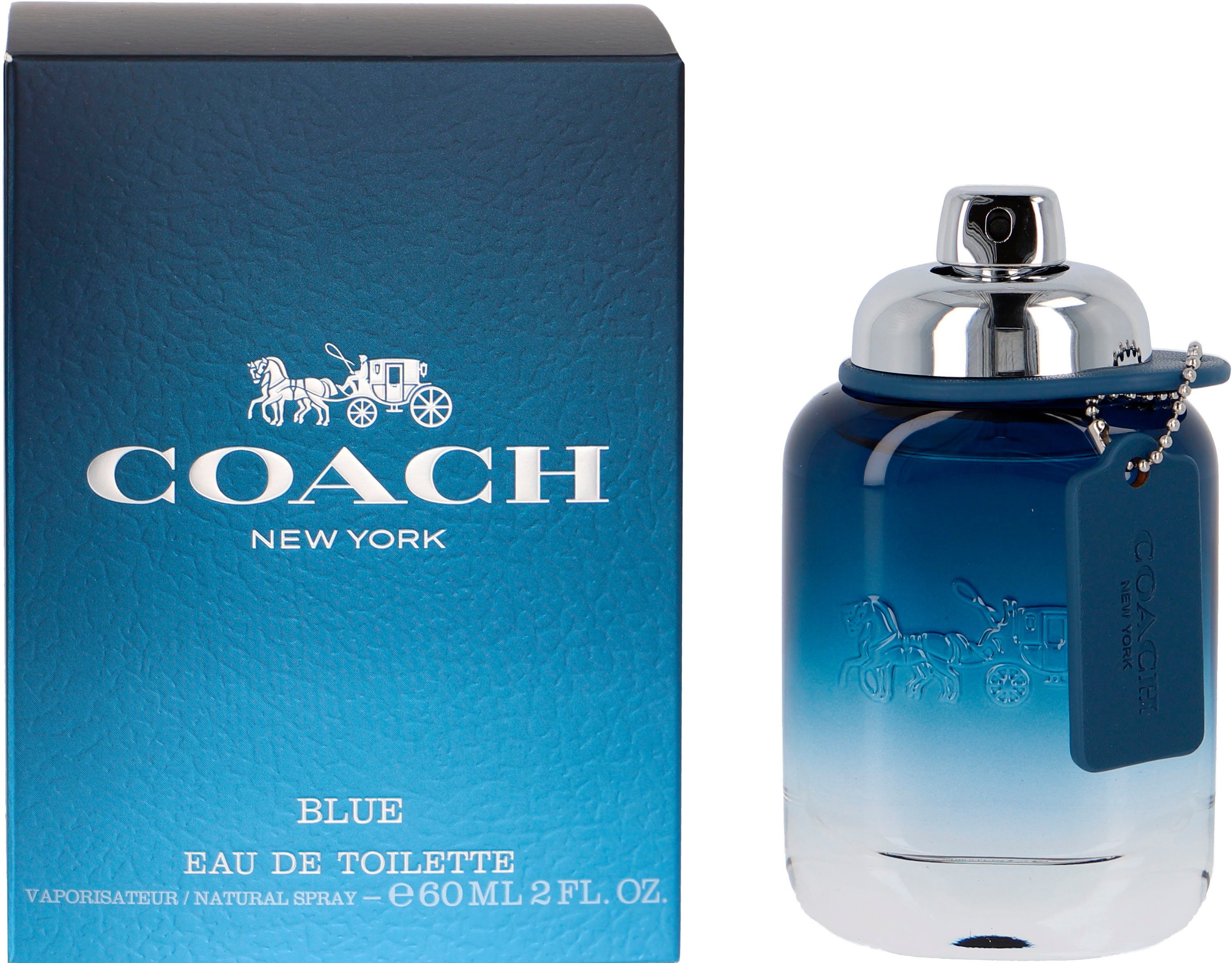 COACH Eau de Toilette Blue Man, mit Zitrusnote