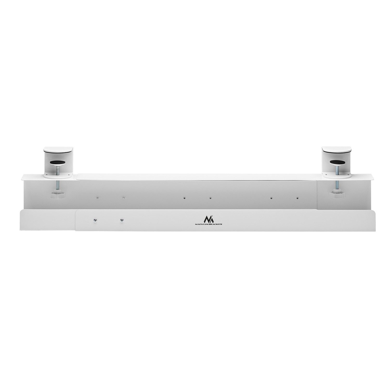 Maclean Kabelführung MC-333 (1-St), Untertisch-Kabelorganizer 5kg Leiste