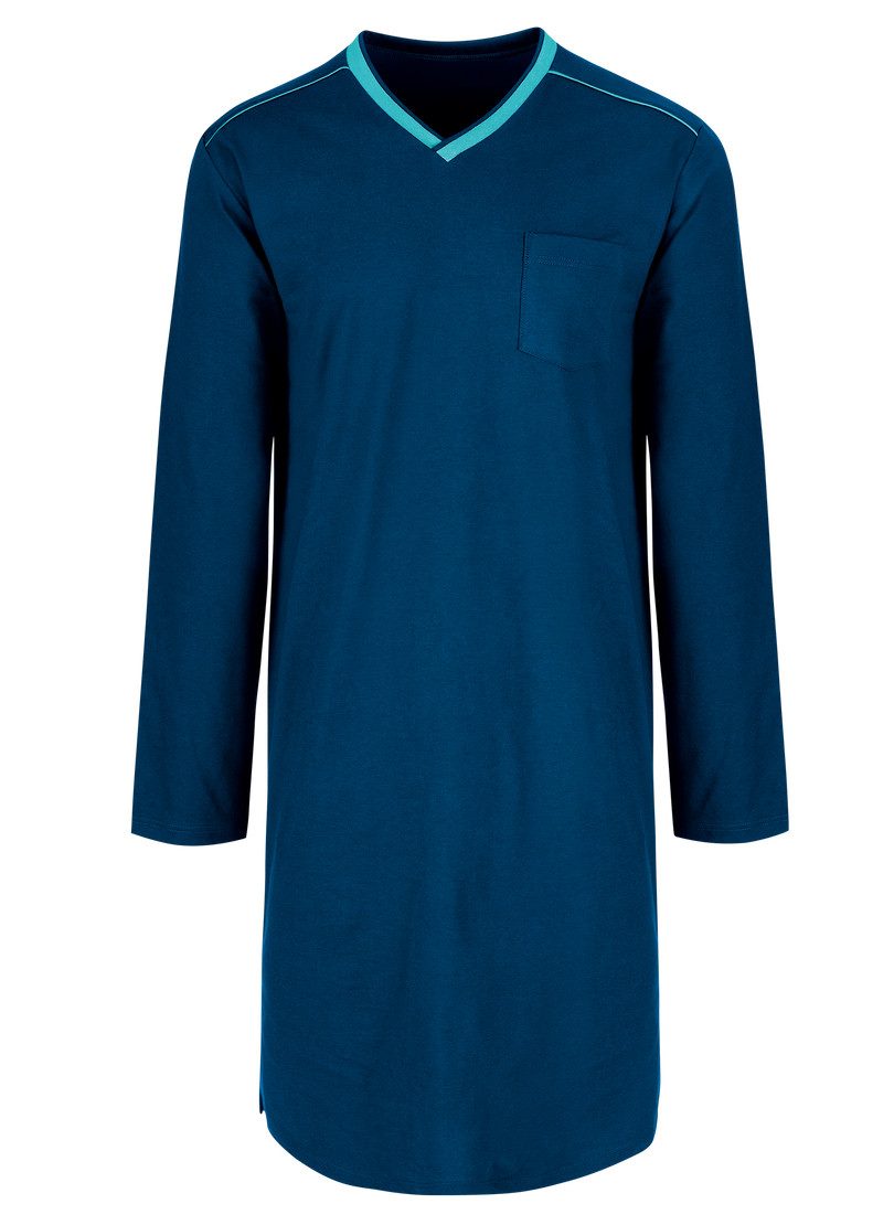 Trigema Pyjama TRIGEMA Nachthemd aus Biobaumwolle (1 tlg)