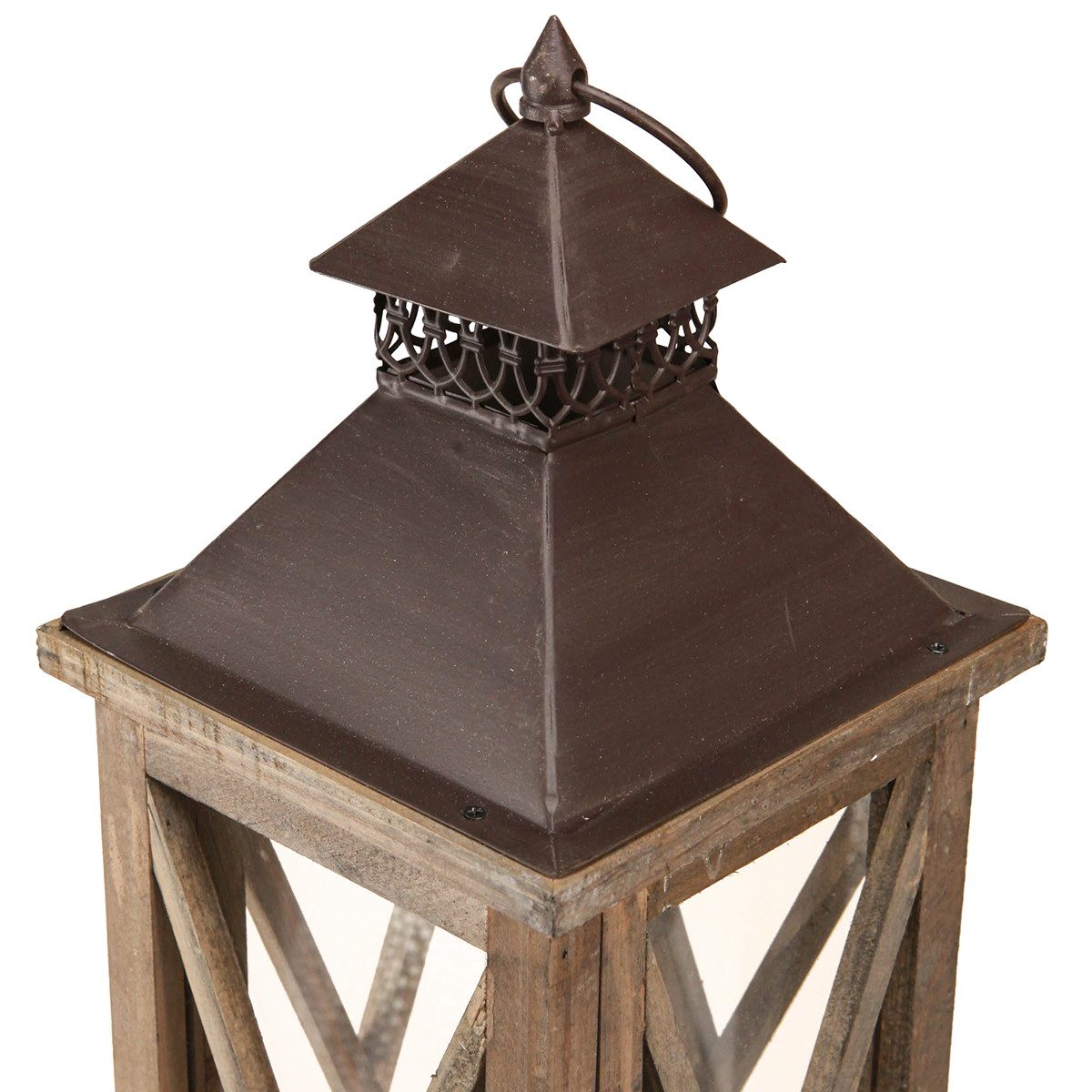 Viana Windlicht Laterne Vintage-Stil Metall und günstig online kaufen