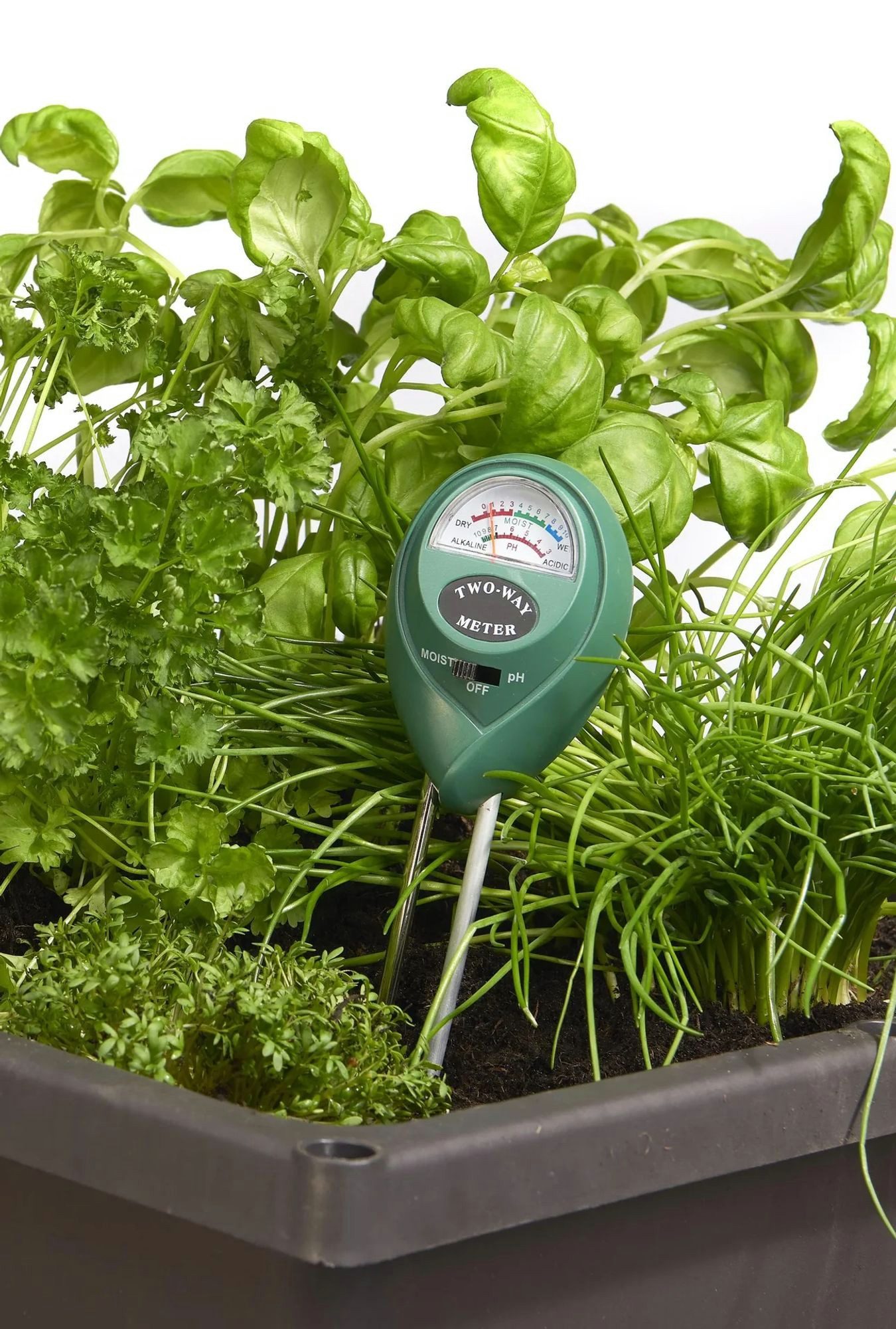 Westfalia Werkzeug Bodentest Bodentester pH/Feuchtigkeit