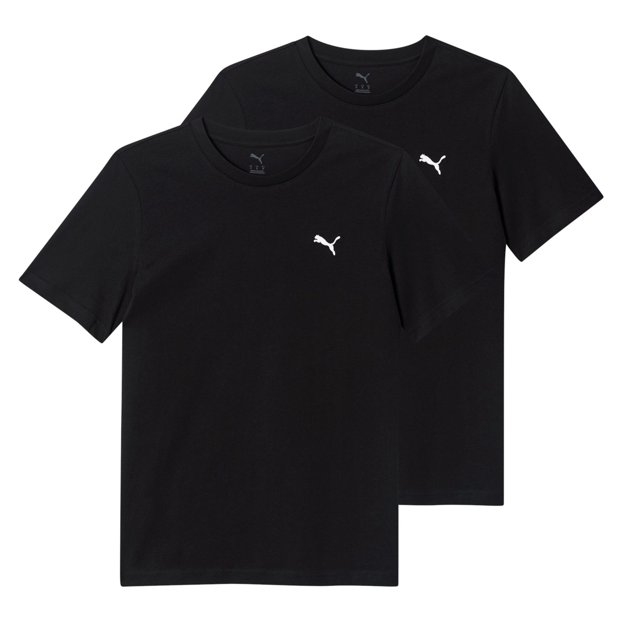 PUMA T-Shirt Puma Herren T-Shirt 2er-Pack Ess Logo Tee M 692313