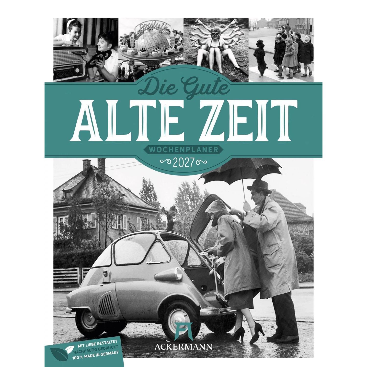 Ackermann Wandkalender Die gute alte Zeit Wochenplaner Kalender 2027