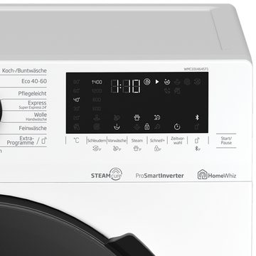BEKO Waschmaschine WMC101464ST1, 10 kg, 1400 U/min, AddXtra, Dampffunktion, Bluetooth HomeWiz, 15+6 Programme