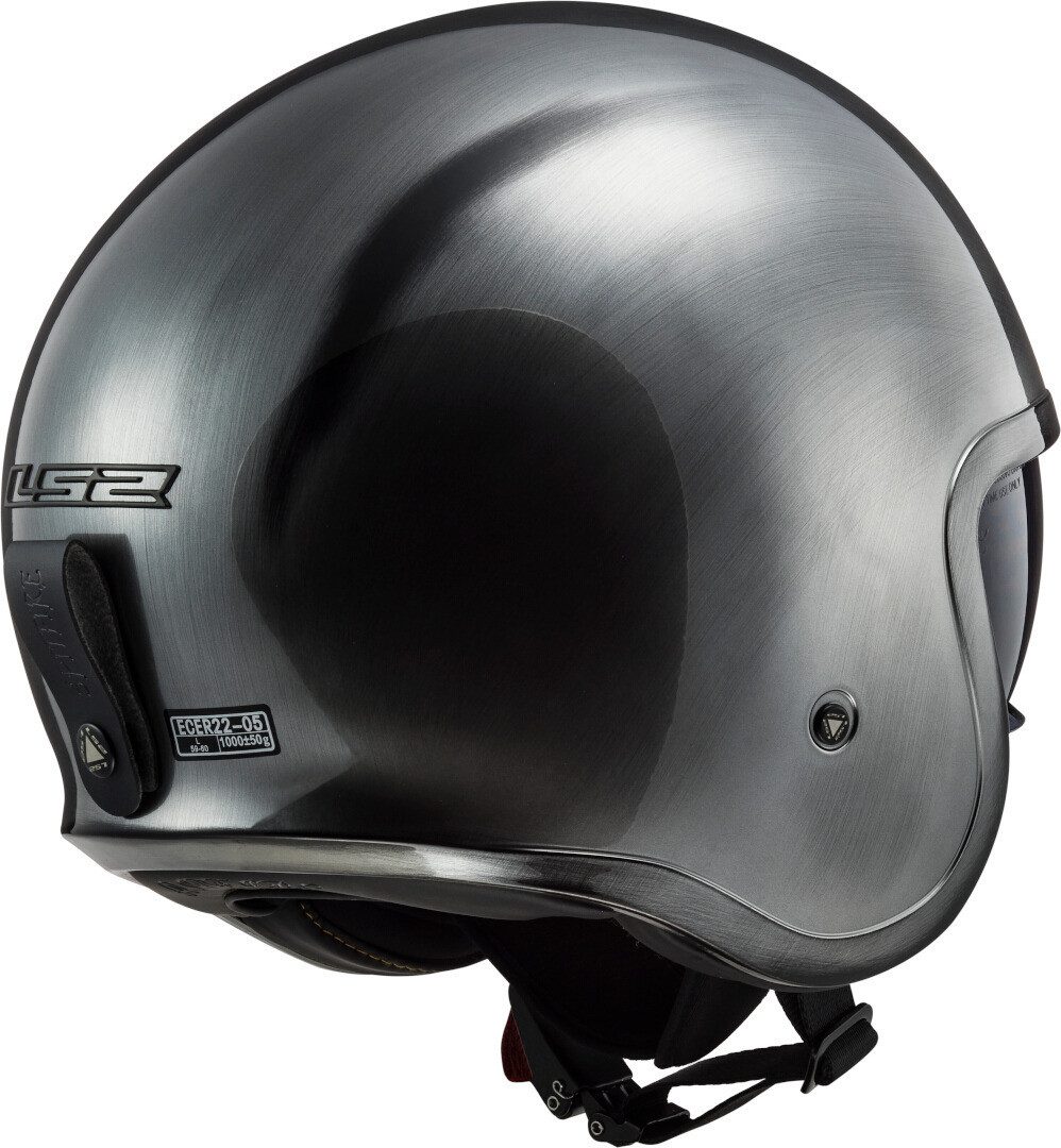 LS2 Motorradhelm OF599 Spitfire II Jeans Jethelm, integriertes Sonnenvisier