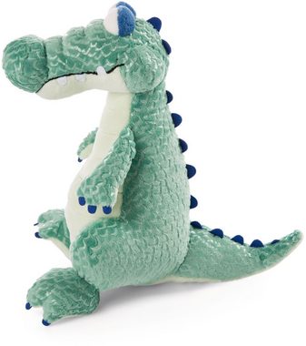 Nici Kuscheltier Wild Friends GREEN, Krokodil Croco McDile, 27 cm, sitzend; enthält recyceltes Material