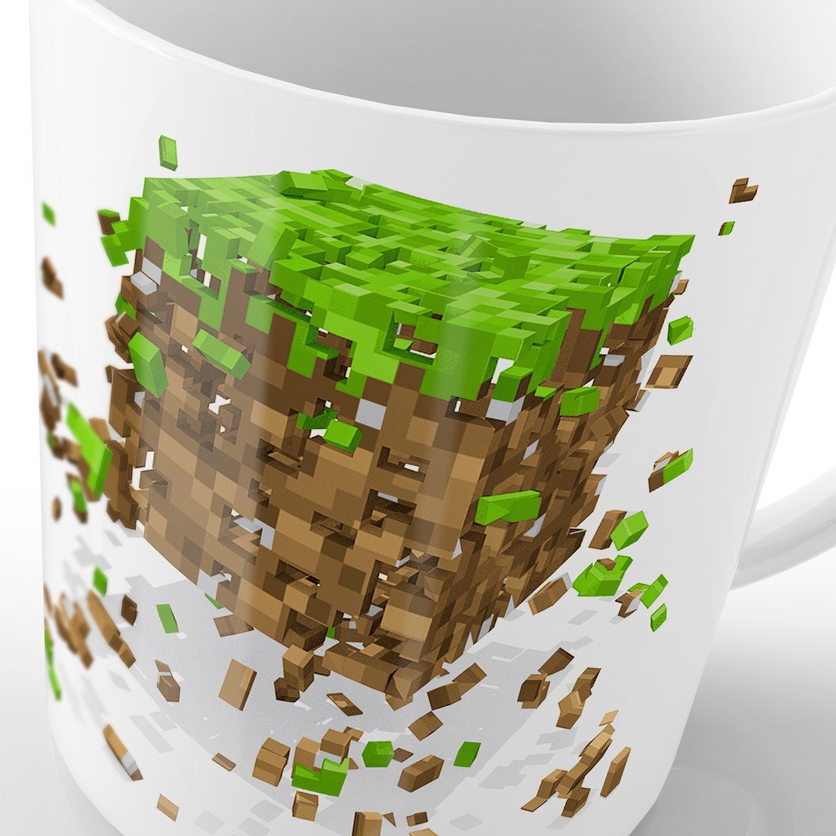 block minecraft Exploding videospiel Tasse würfel Keramik, ps4 Cube Tasse, Kaffeebecher switch ps5 style3