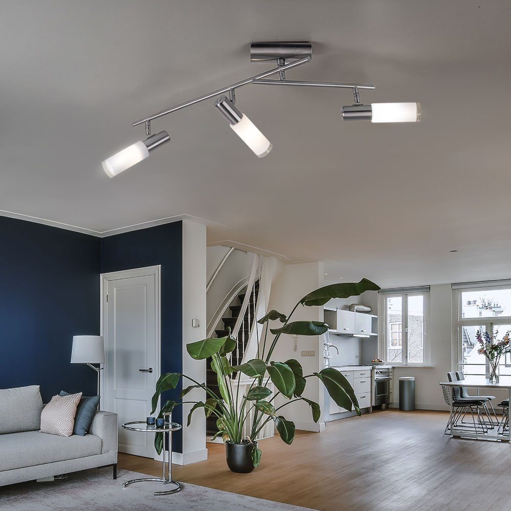 nicht Deckenleuchte, beweglich Spotleuchte Deckenleuchte inklusive, EGLO Deckenlampe Spot Leuchtmittel LED Wohnzimmerlampe